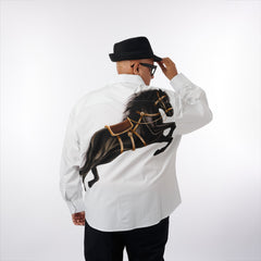 The Black Horse - Mens Shirt - Big Boyz Collections