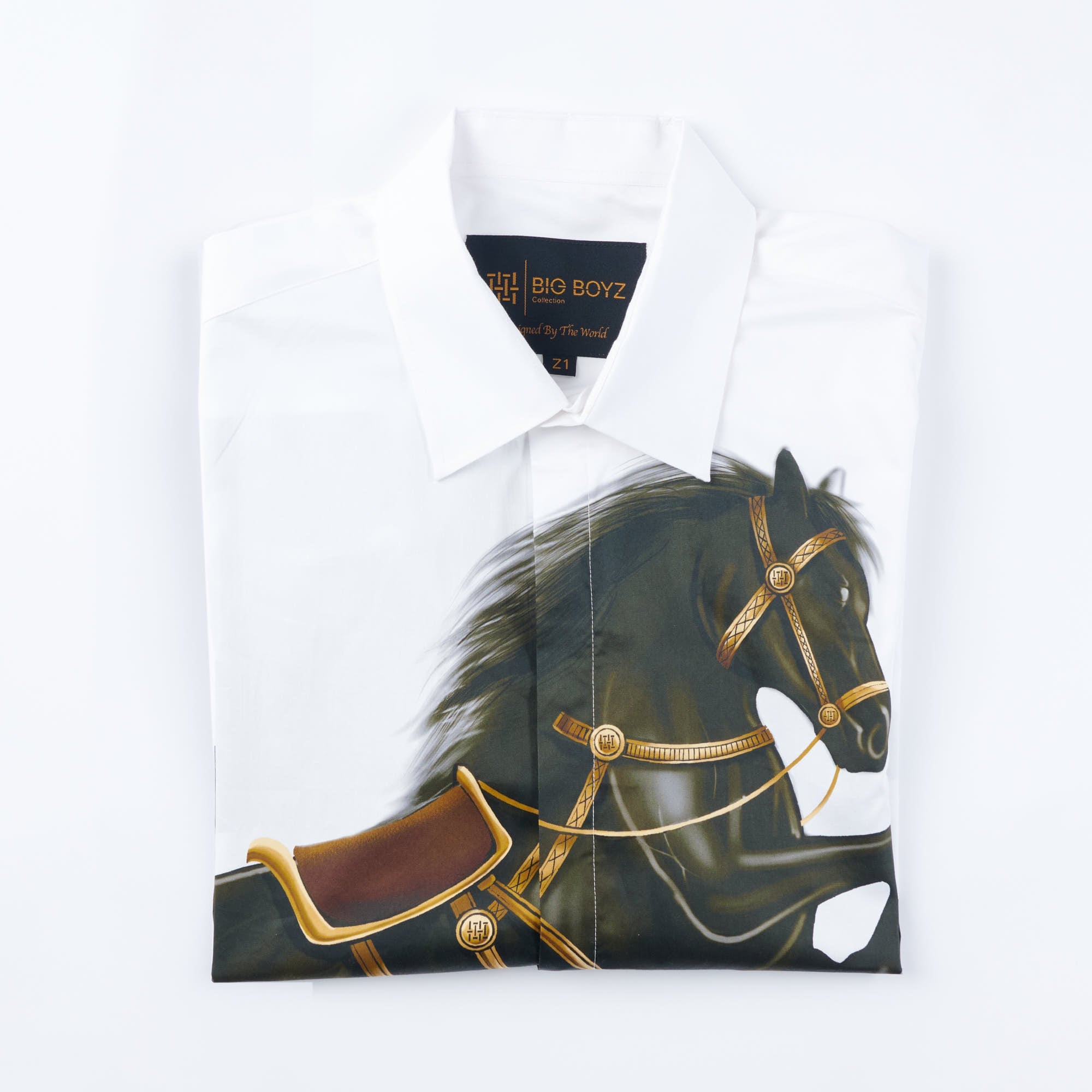 The Black Horse - Mens Shirt - Big Boyz Collections