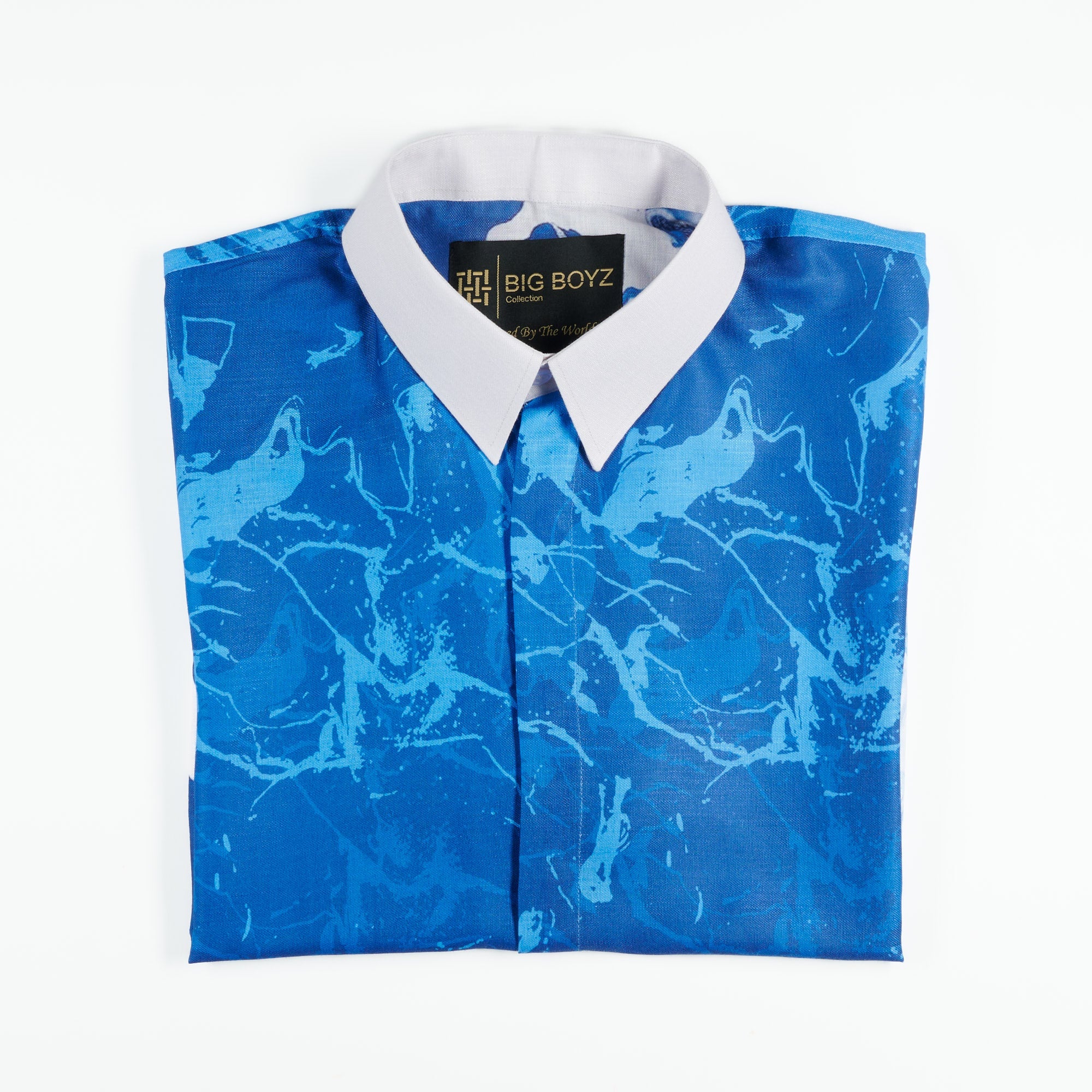 The Blue Wave - Mens Shirt - Big Boyz Collections