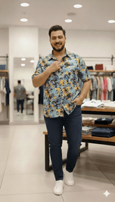 The Colour Square Short Sleeve Shirt - Big Boyz Collections