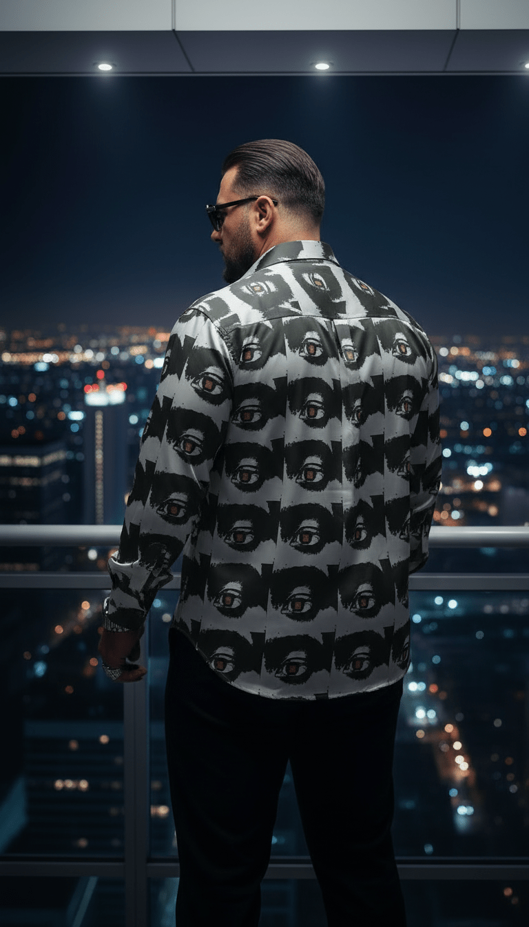 The Eyes Men's Shirt - Big Boyz Collections