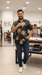 The Golden Square Shirt - Big Boyz Collections