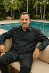 The Hot Paisley Mens's Shirt - Big Boyz Collections