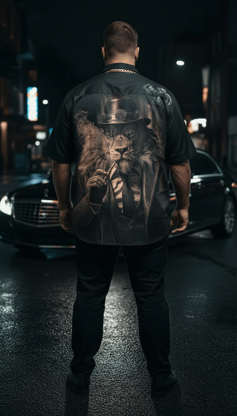 The Lion Man Shirt - Big Boyz Collections