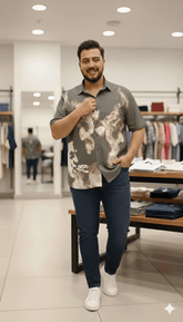 The Smoke Short Sleeve Shirt - Big Boyz Collections
