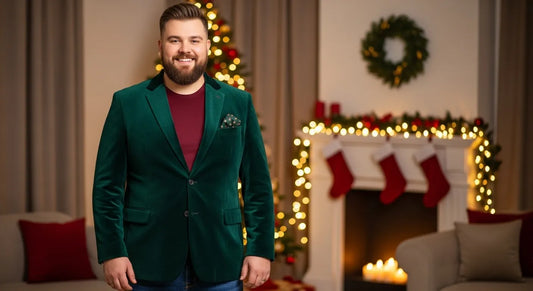 Feel confident in plus size outfit in Christmas