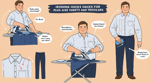 Ironing Hacks for Plus-Size Men’s Shirts and Trousers