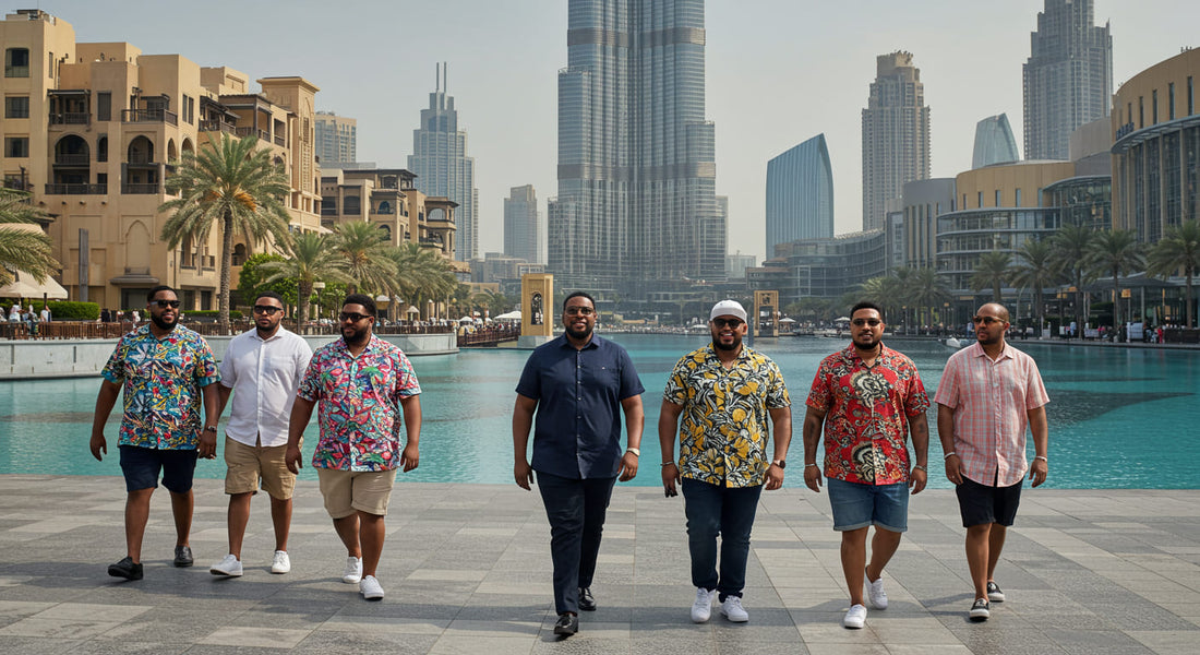 Oversized Men Clothing Stores in Downtown Dubai