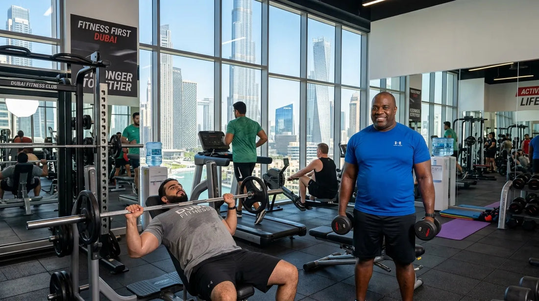 Plus Size Men in Gym Dress in Dubai
