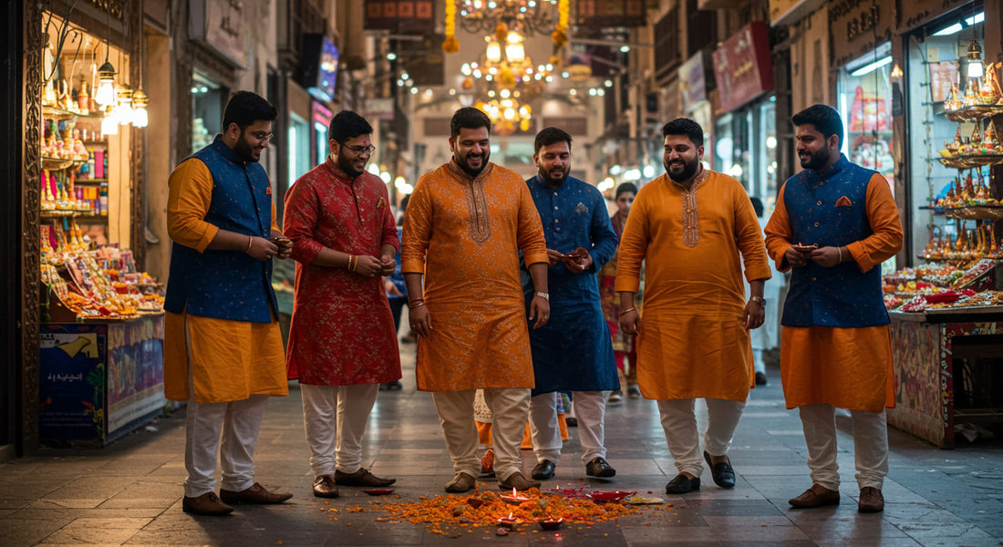 Plus Size Shirts for Diwali in Dubai