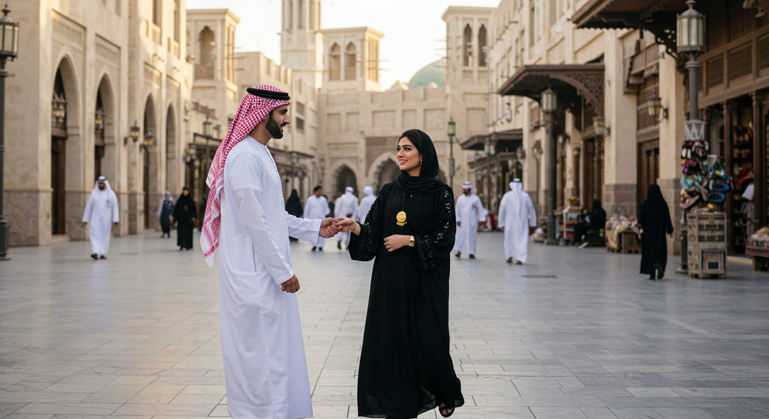Traditional Dress of uae For male and female