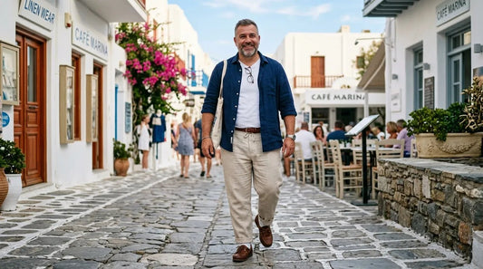 Best Linen Pants For Plus Size Men in Dubai - Big Boyz Collections