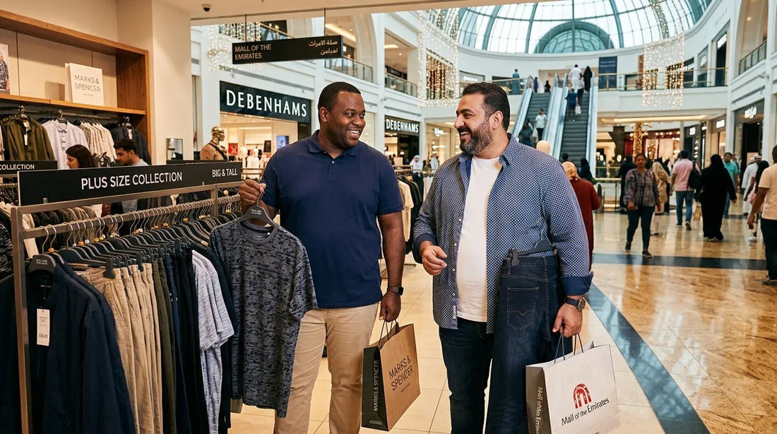 Best Oversized Clothing Shops in Mall of the Emirates - Big Boyz Collections