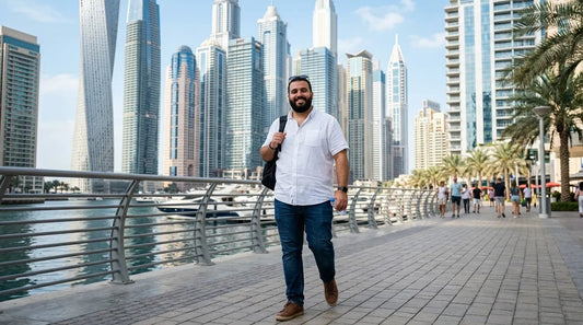 Best White Shirts For Heavy Men in Dubai - Big Boyz Collections