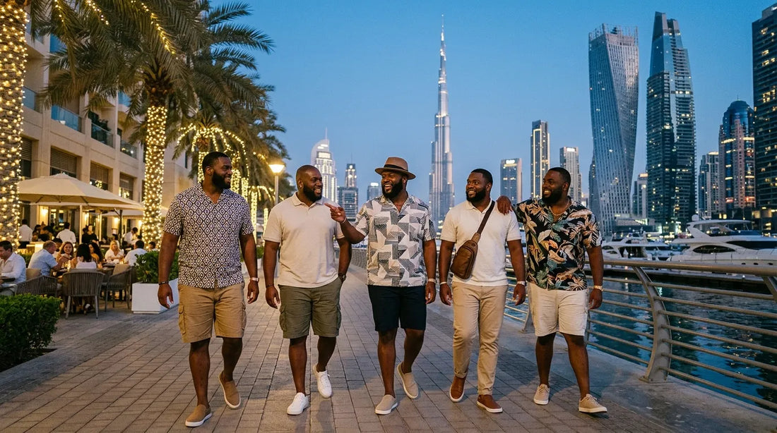 Bigger men in Dubai