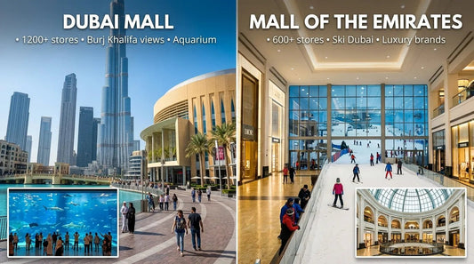 Dubai Mall vs Mall of Emirates: Which One Should You Visit? - Big Boyz Collections