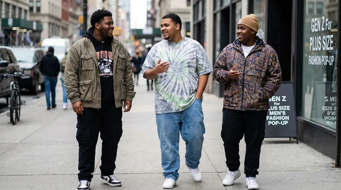How Gen-Z Is Changing Plus-Size Men’s Fashion? - Big Boyz Collections