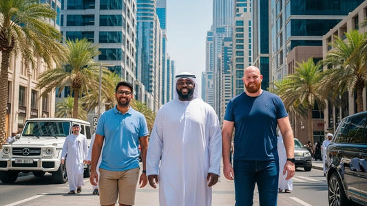 How Tall Plus-Size Men Should Dress in Dubai Fashion Scene? - Big Boyz Collections