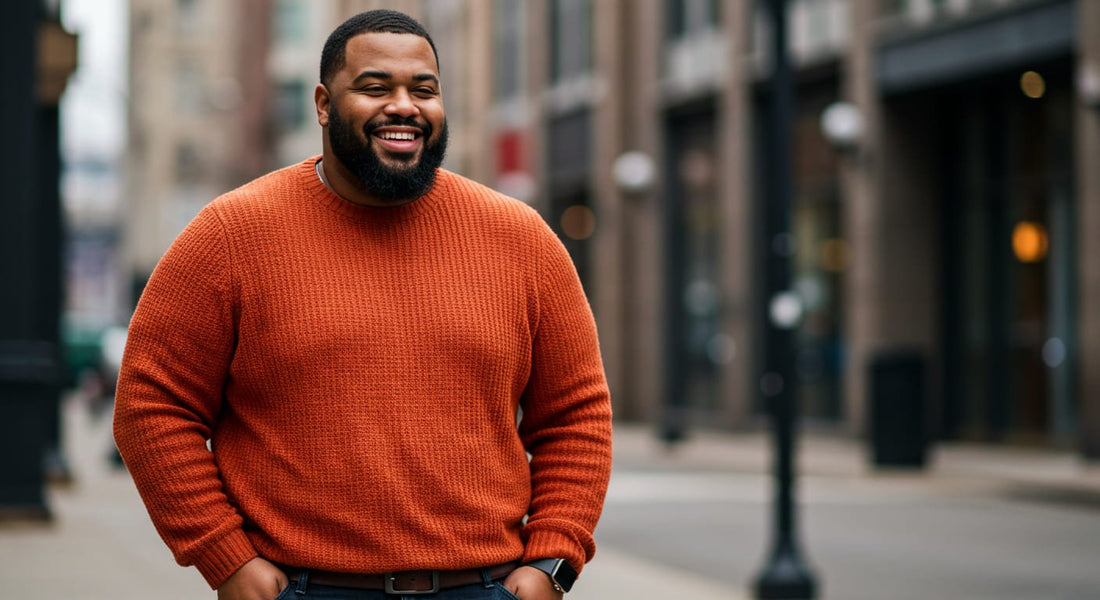 How to Look Taller and Slimmer in Plus Size Clothes? - Big Boyz Collections