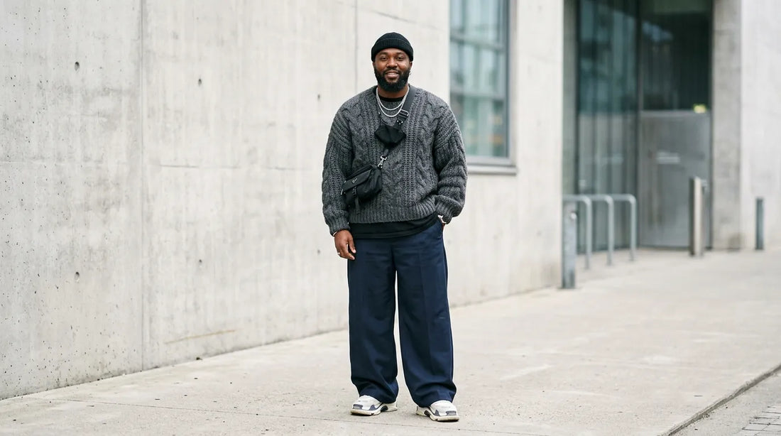 Oversized Clothes on bigger men