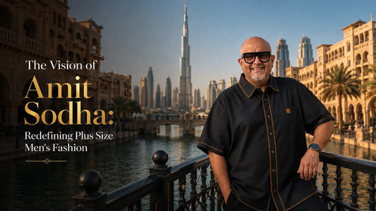 The Vision of Amit Sodha: Redefining Plus Size Men's Fashion - Big Boyz Collections