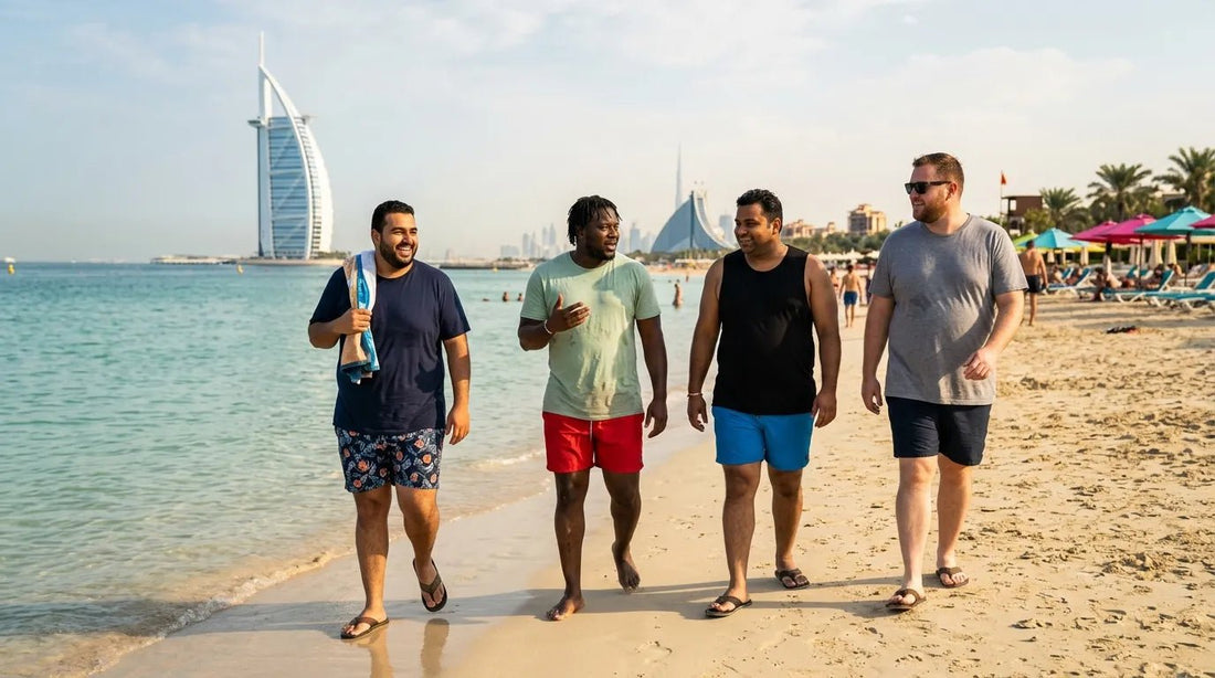 Weekend Outfit Ideas For Plus Size Men in Dubai - Big Boyz Collections