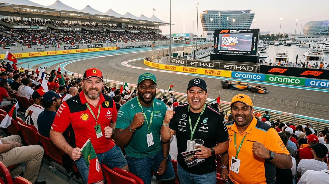What To Wear To Formula 1 Abu Dhabi? - Big Boyz Collections
