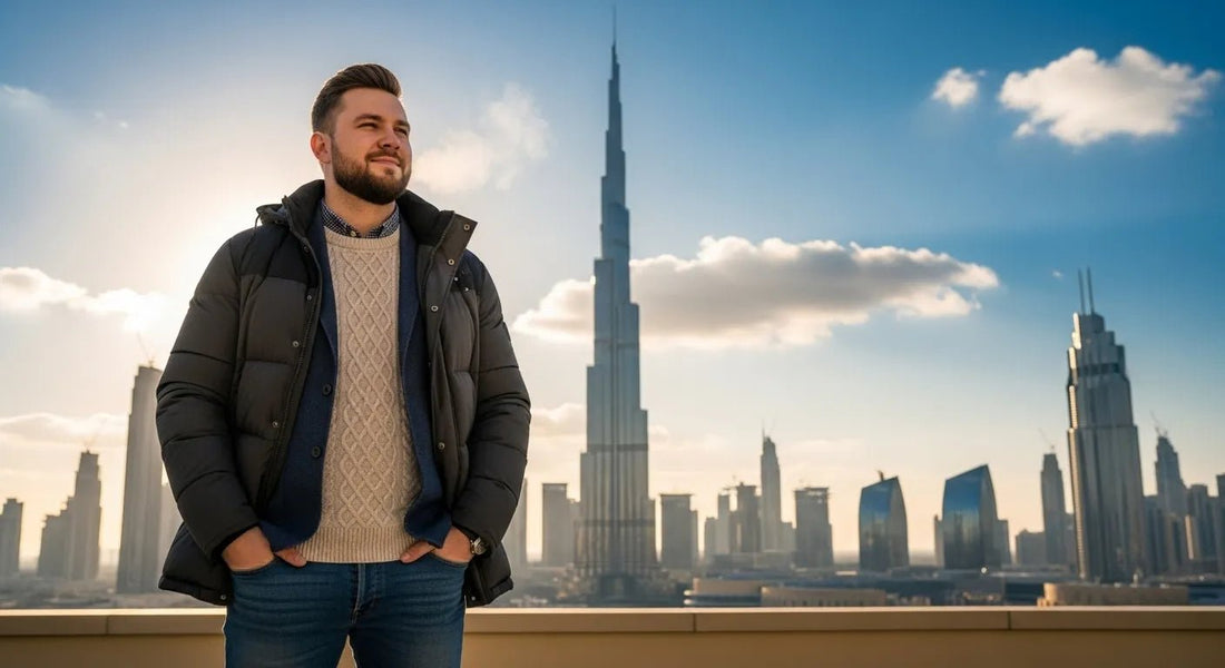 Winter Fashion Tips For Plus-Size Men in Gulf - Big Boyz Collections