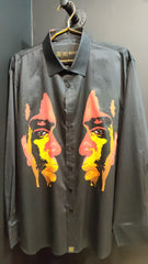 The 2Face Long Sleeve Shirt - Big Boyz Collections