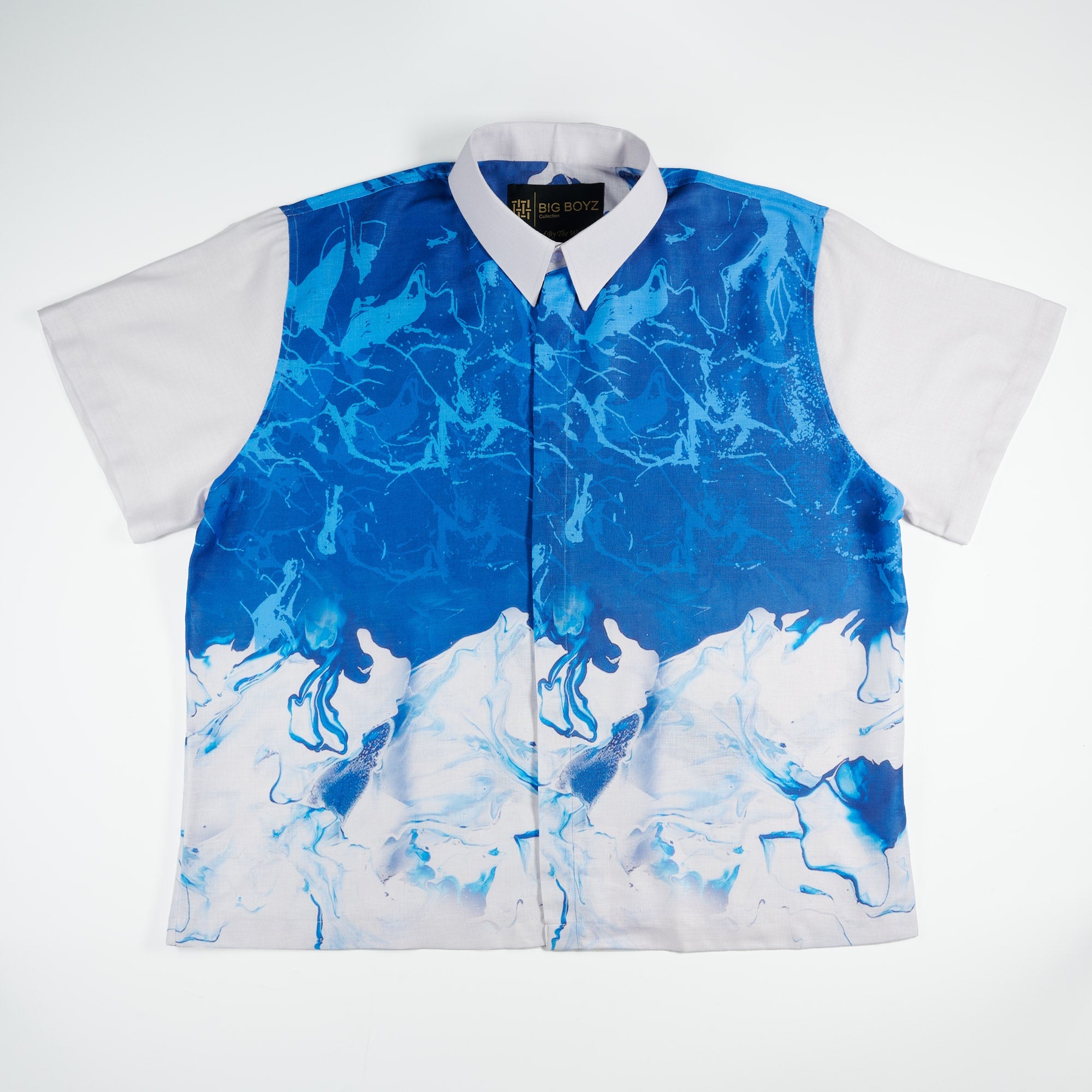 The Blue Wave - Mens Shirt - Big Boyz Collections