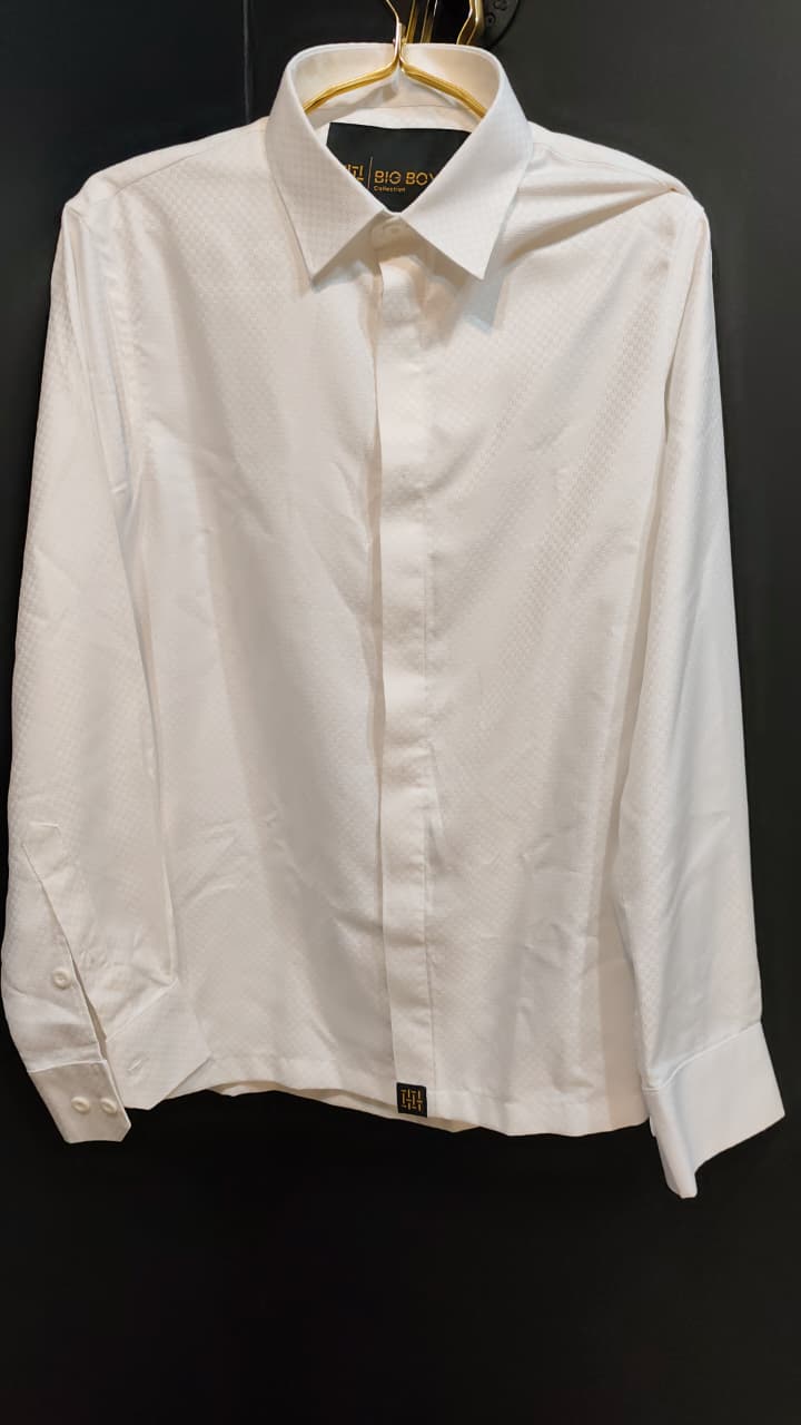 The Business White Shirt - Big Boyz Collections