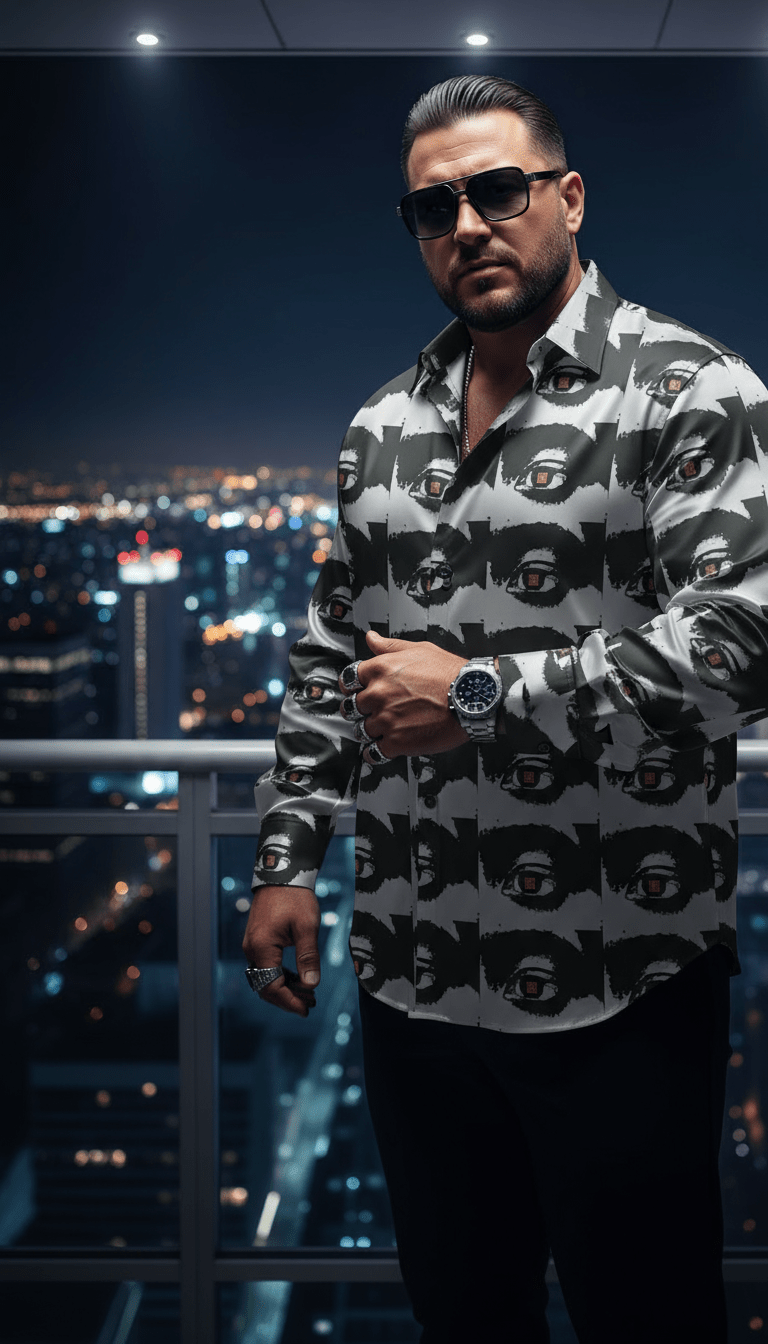 The Eyes Men's Shirt - Big Boyz Collections