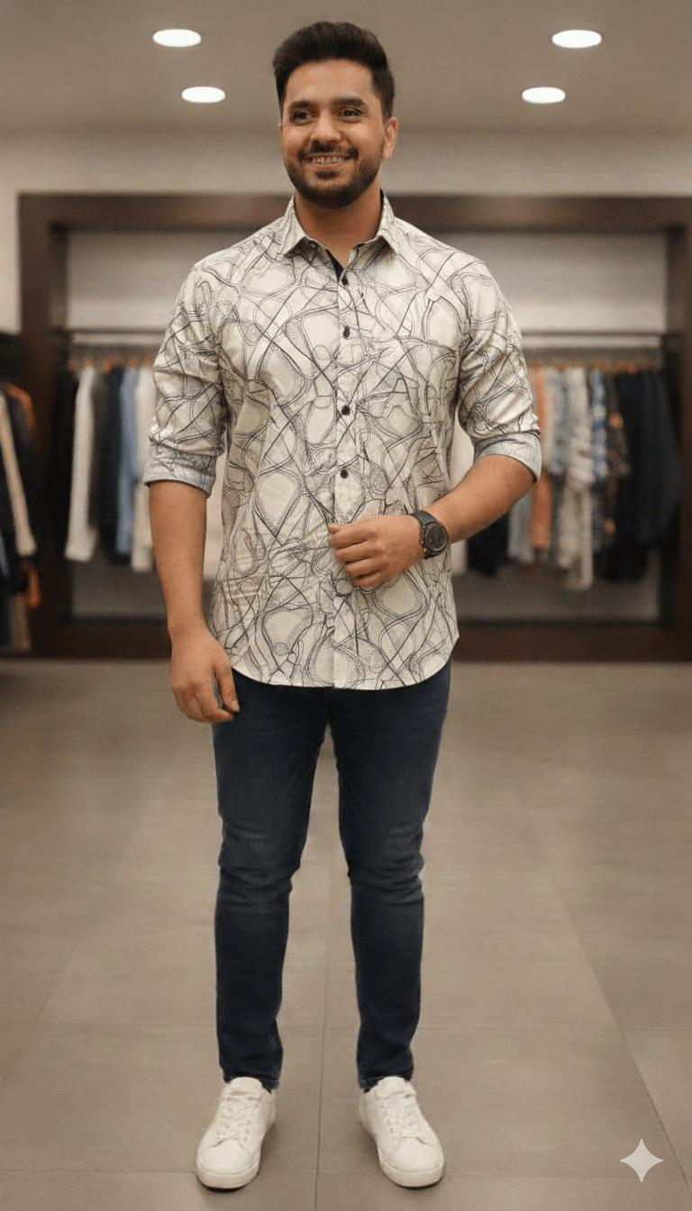 The Gold Circle Long Sleeve Shirt - Big Boyz Collections