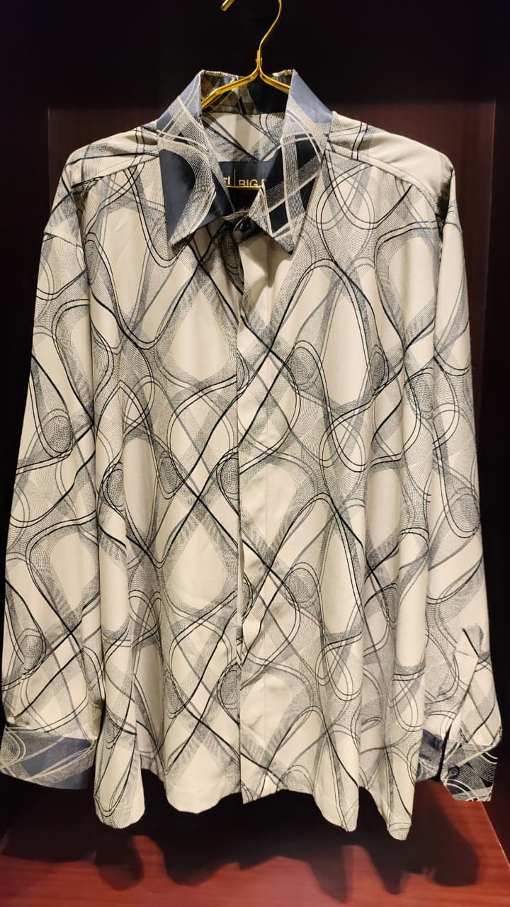 The Gold Circle Long Sleeve Shirt - Big Boyz Collections
