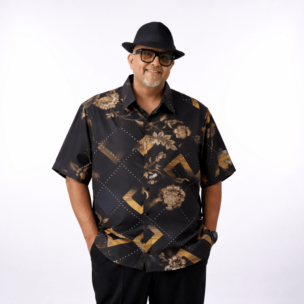 The Golden Square Shirt - Big Boyz Collections