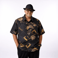 The Golden Square Shirt - Big Boyz Collections