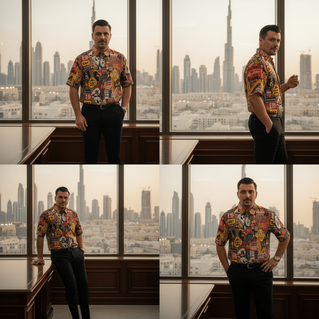 The Habibi Men's Shirts - Big Boyz Collections