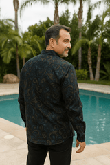 The Hot Paisley Mens's Shirt - Big Boyz Collections