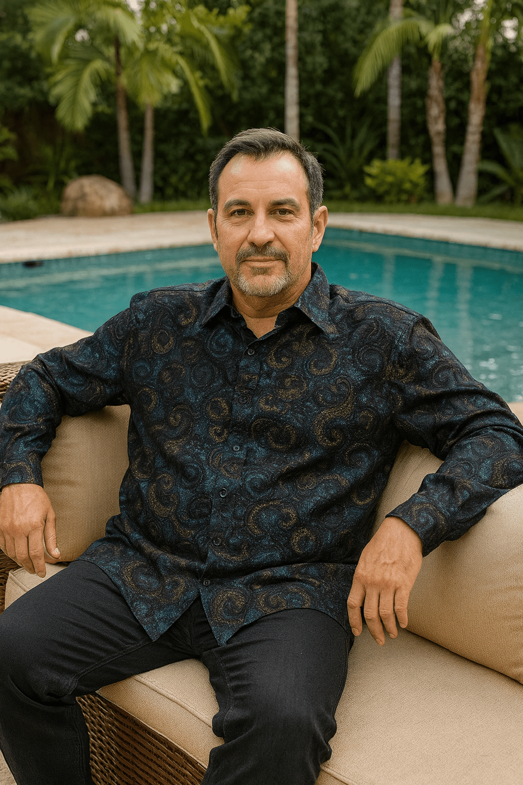 The Hot Paisley Mens's Shirt - Big Boyz Collections