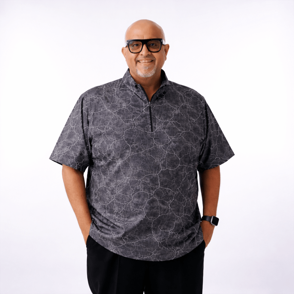 The Line Half Zipper Jacket - Big Boyz Collections