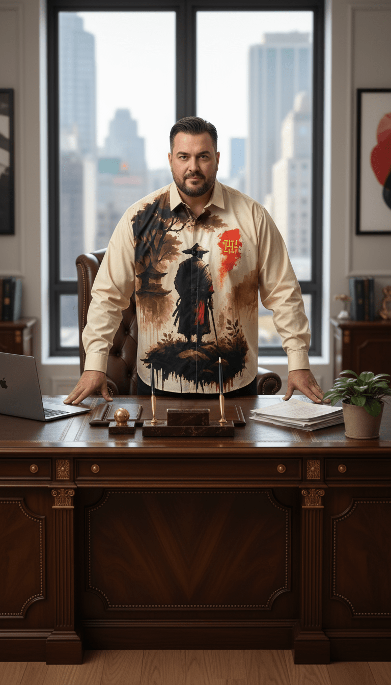 The Warrior Men's Shirt - Big Boyz Collections